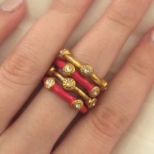 Henri Bendel ring set (4)